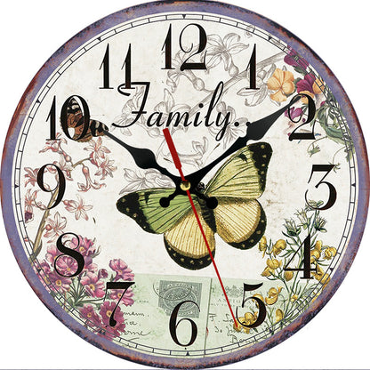 Creative Wooden Wall-Mounted Clocks