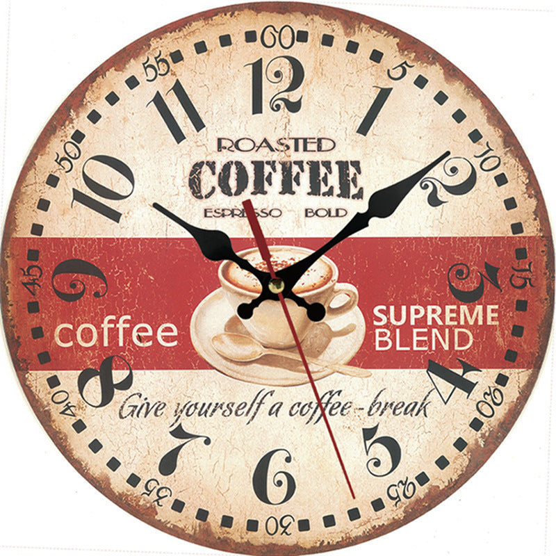 Creative Wooden Wall-Mounted Clocks