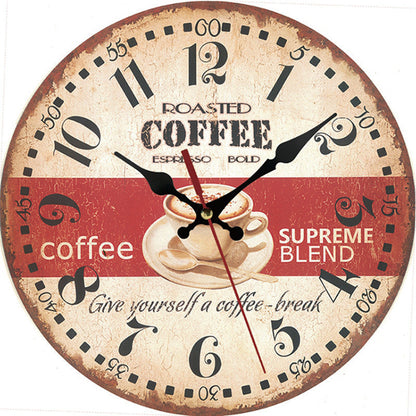 Creative Wooden Wall-Mounted Clocks