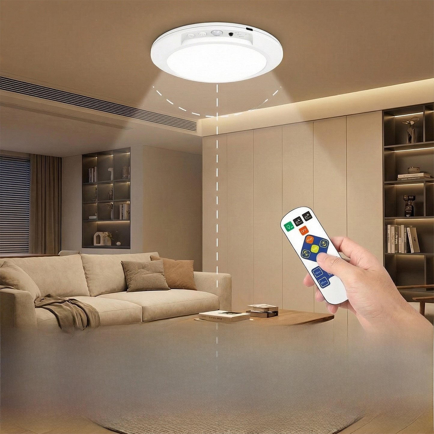 Wireless Magnetic Human Sensor LED Light