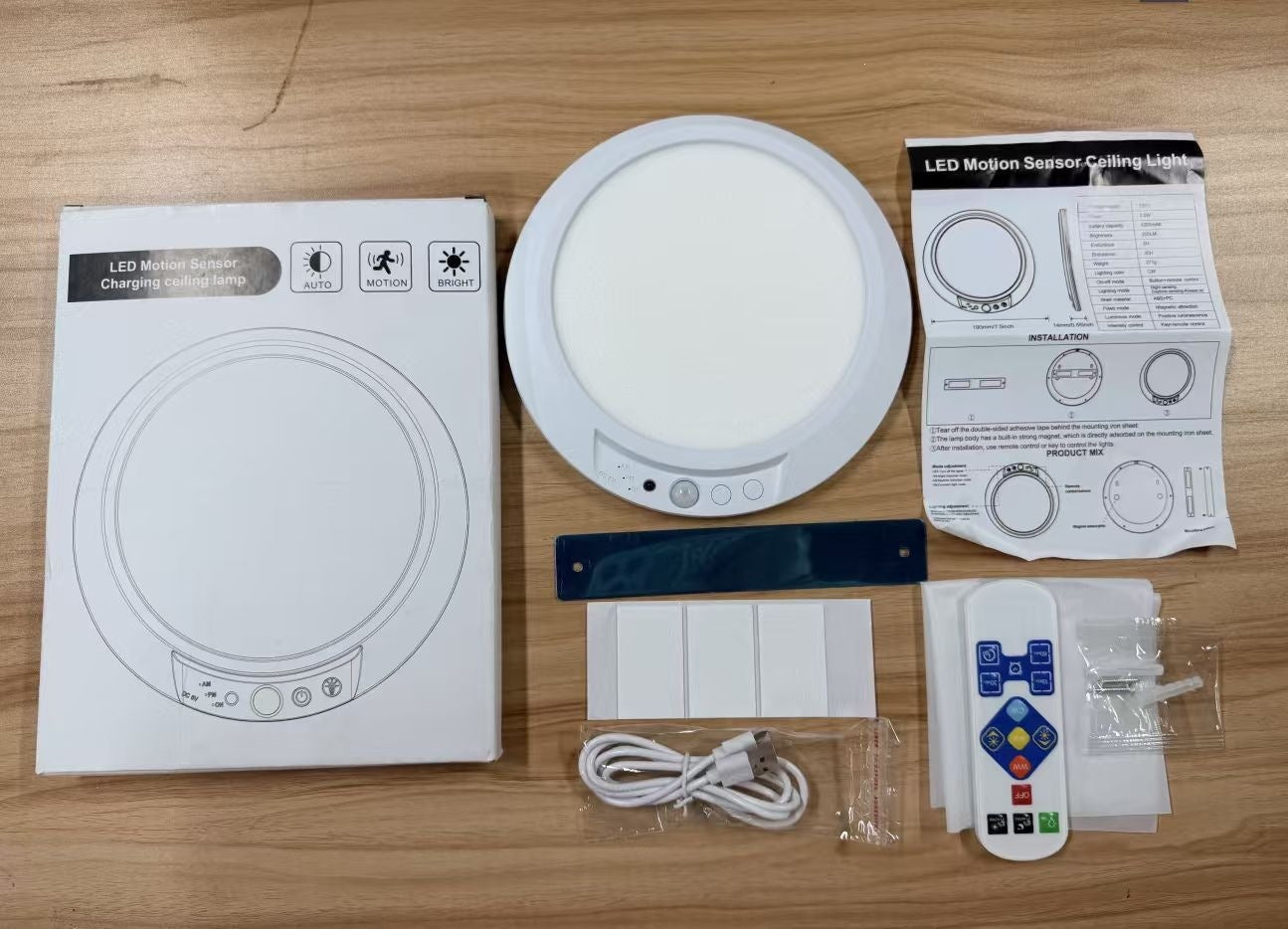 Wireless Magnetic Human Sensor LED Light