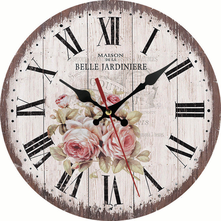 Creative Wooden Wall-Mounted Clocks