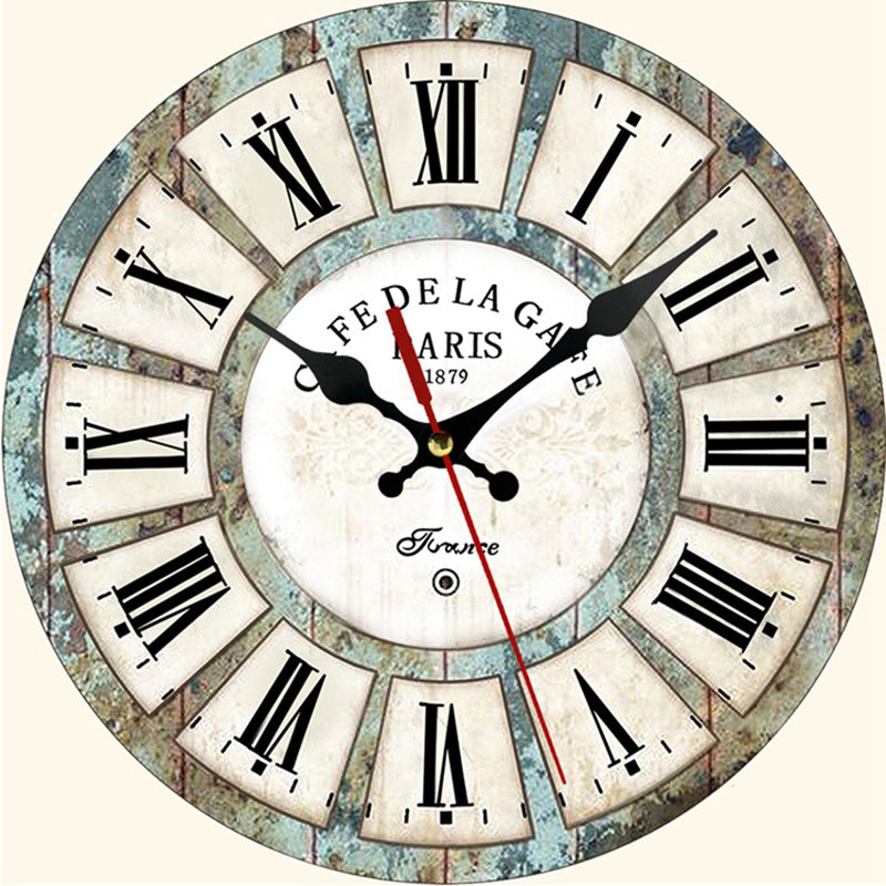 Creative Wooden Wall-Mounted Clocks